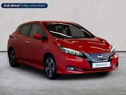 Red Used 2021 Nissan Leaf N-Connecta Hatchback | £8,970 (Good price)