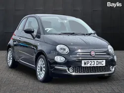 Black Used 2023 Fiat 500 Hatchback | £10,259 (Fair price)