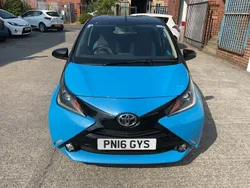 Blue Used 2016 Toyota Aygo X-cite Hatchback | £6,495 (Fair price)