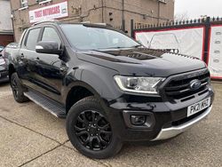 Black Used 2021 Ford Ranger Wildtrack Pickup | £15,300 (Good price)
