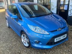 Blue Used 2010 Ford Fiesta Zetec Hatchback | £3,999 (Expensive)