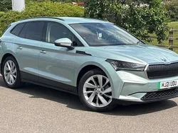 Arctic silver metallic Used 2021 Skoda Enyaq iV Loft SUV | £19,995