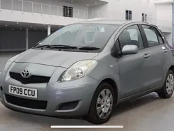Silver Used 2009 Toyota Yaris Hatchback | £2,995 (Fair price)