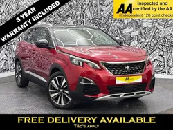 Red Used 2020 Peugeot 3008 Premium Hatchback | £13,495 (Fair price)