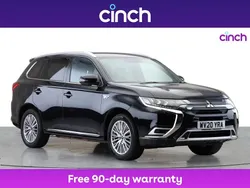 Black Used 2020 Mitsubishi Outlander P-HEV SUV | £16,999 (A bit pricey)