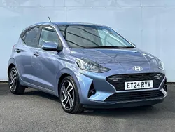 Blue Used 2024 Hyundai i10 Premium Hatchback | £15,486 (Fair price)