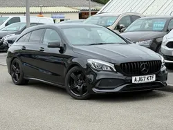 Black Used 2018 Mercedes CLA250 Shooting Brake AMG Estate | £18,995