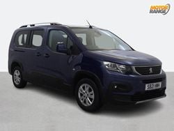 Blue Used 2021 Peugeot Rifter Allure MPV | £16,895 (Good price)