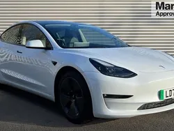 White Used 2021 Tesla Model 3 Long Range AWD Sedan | £18,690 (Fair price)