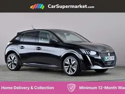 Black Used 2022 Peugeot e-208 GTi Hatchback | £14,197 (Fair price)