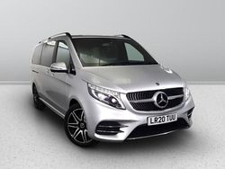 Silver Used 2020 Mercedes V300 AMG line MPV | £46,278 (Fair price)