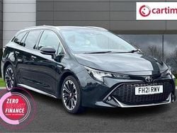 Black Used 2021 Toyota Corolla Sport Estate | £17,350 (Fair price)