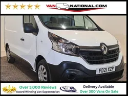 White Used 2021 Renault Trafic Business Van | £11,790 (Fair price)