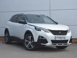 White Used 2019 Peugeot 3008 GT-line SUV | £11,995 (Fair price)