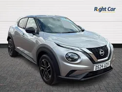 Silver Used 2024 Nissan Juke N-Connecta SUV | £16,699 (Fair price)