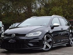 Metallic black Used 2019 VW Golf VII R Estate | £24,995 (Expensive)