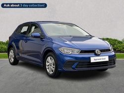 Blue Used 2022 VW Polo Life Hatchback | £14,685 (Fair price)