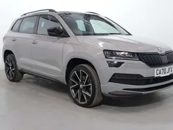 Grey Used 2021 Skoda Karoq SportLine SUV | £20,800 (Good price)