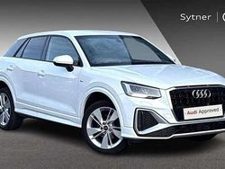 White Used 2022 Audi Q2 S-Line SUV | £18,000 (Good price)
