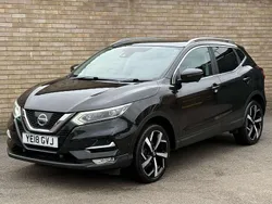Black Used 2018 Nissan Qashqai Tekna SUV | £6,913 (Fair price)