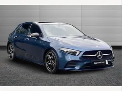 Blue Used 2021 Mercedes A200 AMG Line Premium Plus Hatchback | £22,650 (Expensive)