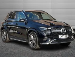 Obsidian black Used 2024 Mercedes GLE450 AMG AMG line Estate | £59,890