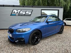 Blue Used 2014 BMW 218 M Sport Coupe | £7,495 (Fair price)