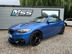 Blue Used 2014 BMW 218 M Sport Coupe | £7,495 (Fair price)