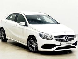 White Used 2018 Mercedes A160 AMG line Hatchback | £11,950 (Fair price)