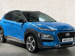 Blue Used 2019 Hyundai Kona Premium SUV | £10,490 (Fair price)