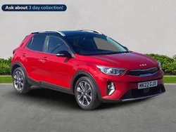 Red Used 2022 Kia Stonic 4 SUV | £14,638 (Fair price)