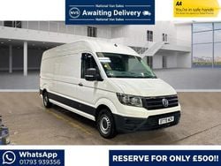 White Used 2021 VW Crafter Trendline Van | £17,990 (A bit pricey)
