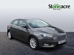 Grey Used 2017 Ford Focus Titanium Hatchback | £8,695 (Fair price)