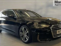 Black Used 2022 Audi A6 S-Line Estate | £29,290 (Fair price)