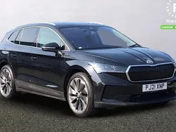 Black Used 2021 Skoda Enyaq iV Suite SUV | £18,799 (Fair price)