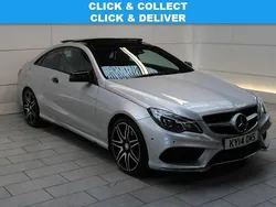 Silver Used 2014 Mercedes E400 AMG Coupe | £11,500
