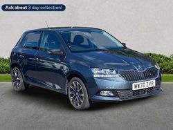 Quartz grey metallic Used 2021 Skoda Fabia SE Drive Hatchback | £14,372 (Fair price)