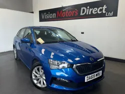 Blue Used 2019 Skoda Scala SE Hatchback | £10,000 (Super price)