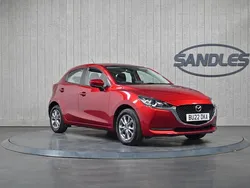 Red Used 2022 Mazda 2 Hatchback | £12,299 (Fair price)
