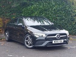 Black Used 2019 Mercedes CLA200 AMG line Sedan | £19,998 (Fair price)