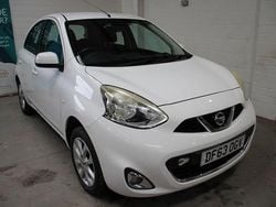 White Used 2014 Nissan Micra Acenta Hatchback | £3,995 (Fair price)