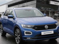 Blue Used 2019 VW T-Roc R-line SUV | £14,950 (Good price)