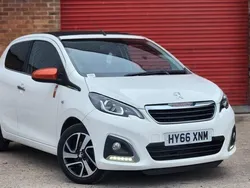 White Used 2016 Peugeot 108 Roland Garros Hatchback | £4,645 (Fair price)