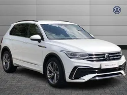 White Used 2023 VW Tiguan R-line Edition SUV | £27,665 (Fair price)