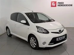 White Used 2014 Toyota Aygo Hatchback | £5,995 (Fair price)