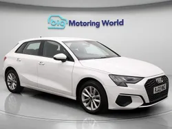White Used 2022 Audi A3 Sportback Hatchback | £15,800 (Good price)