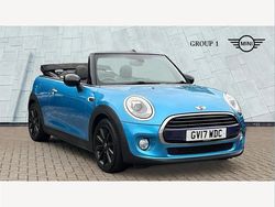 Blue Used 2017 Mini Cooper Cabriolet Cabriolet | £10,595 (Fair price)