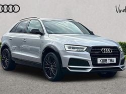 Silver Used 2018 Audi Q3 Black Edition SUV | £19,862 (Good price)