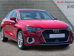 Red Used 2022 Audi A3 Sport Sedan | £21,800 (Good price)