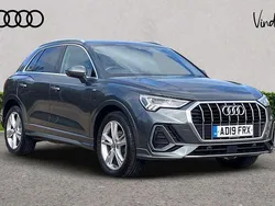 Grey Used 2019 Audi Q3 S-Line SUV | £21,596 (Fair price)